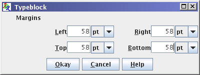 JpgfDraw's typeblock dialog