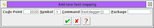 addTeXMapping