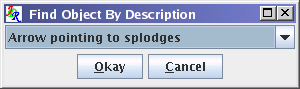 find by description dialog box